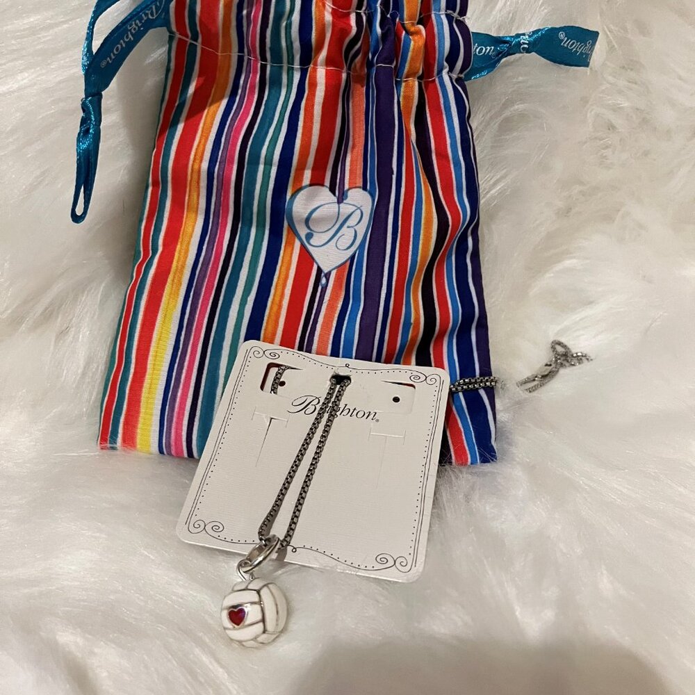 Brighton "I Love Volleyball" Necklace - Picture 3 of 3